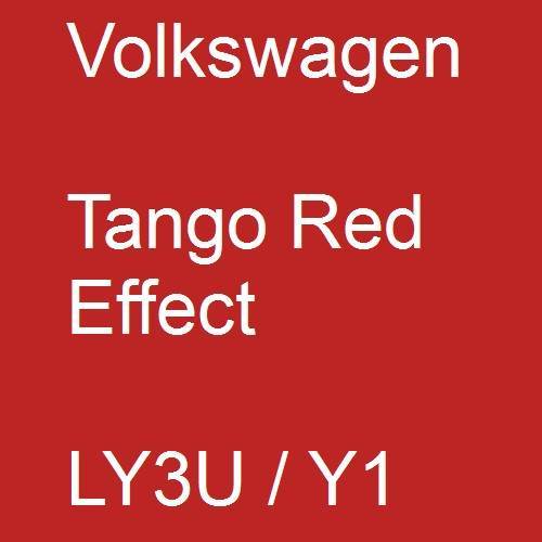 Volkswagen, Tango Red Effect, LY3U / Y1.